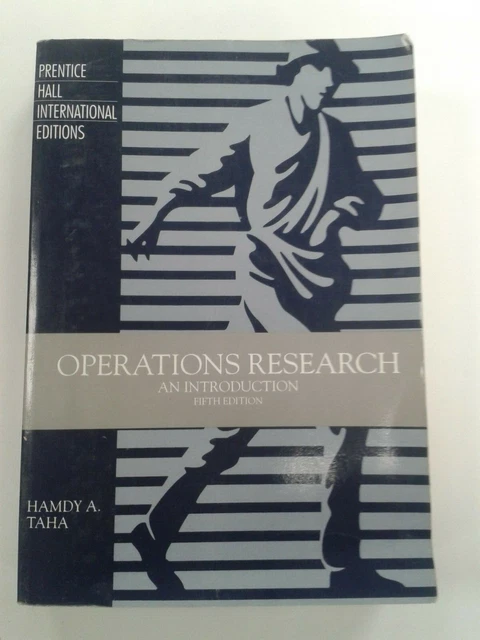 OPERATIONS RESEARCH: AN Introduction 5th edition: by Taha, Hamdy A. £10 ...