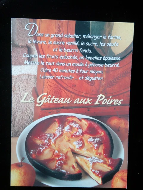 Cpsm Cpm Recette De Nos Grands Mères Le Gâteau Aux Pommes Éditions Bos
