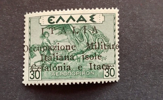 Classic Greece Occup Italy Italia Militaire 30Dr Vf Mnh Z17.15