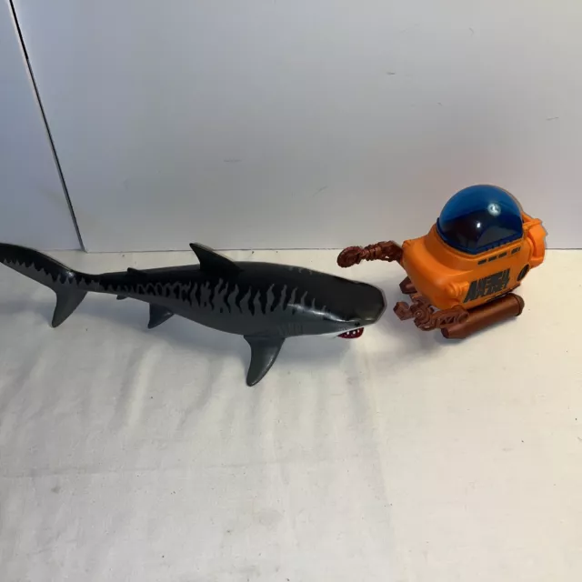 Animal Planet Tiger Shark Encounter Toys R Us Exclusive Chap Mei Sub Chomps 12”