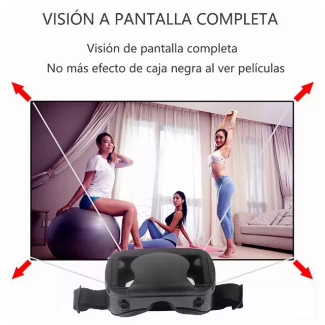 VRG Pro 3D VR Headset Blue Light Eye 3D VR Virtual Reality Glasse 2BB