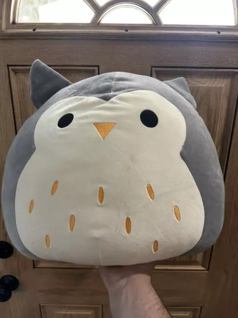 Kellytoy unsolicited Squishmallows Hoot the Gray