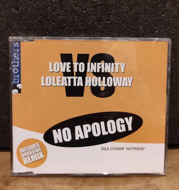 🌸 Love to Infinity + Maxi-CD + No apology feat. Loleatta Holloway 🌸