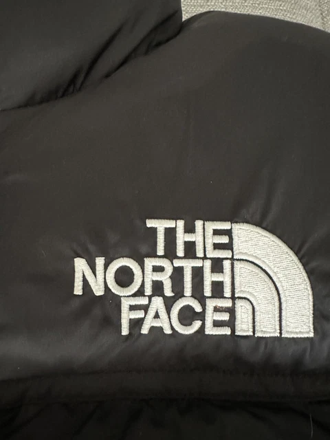 The North Face 700 Nuptse Puffer Jacket Black Men’s Small Padded Waterproof Down 5