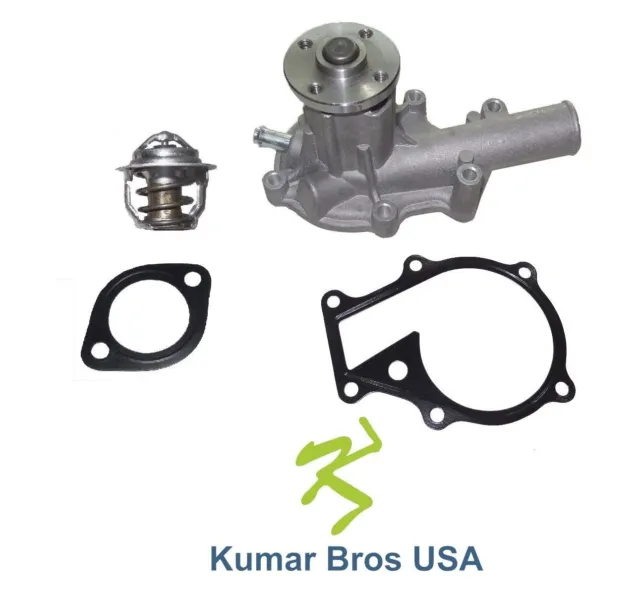 New WATER PUMP W/THERMOSTAT FITS Kubota B21 B2410HSD B2410HSDB B2410HSEB2710HSD