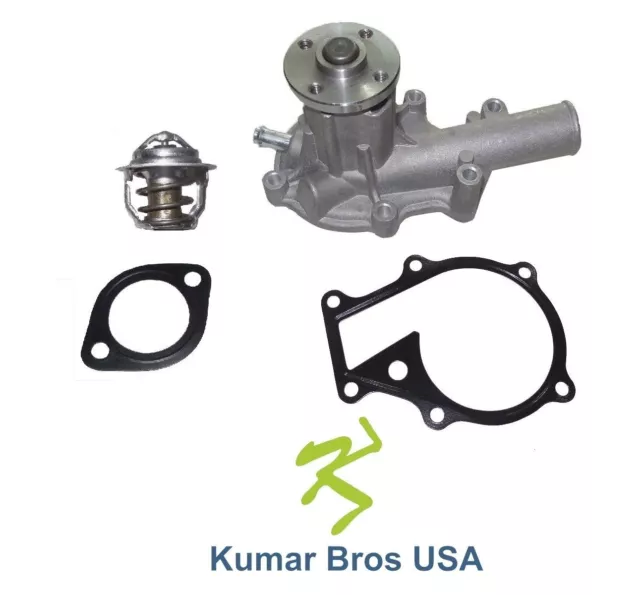 New WATER PUMP With THERMOSTAT FITS Kubota B2100D B2100E B2100HSD B2100HSE