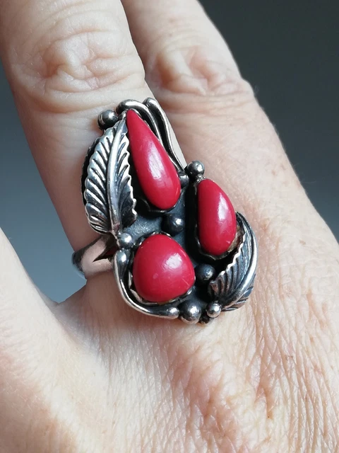 Bague Ancienne En Argent 925 Poinçonnée - Créateur T Mugler - Pierre Zirconia Bleu Blanc - Taille 53