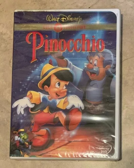 Pinocchio Disney Gold Collection DVD NEW factory sealed w/ Buena Vista Logo READ