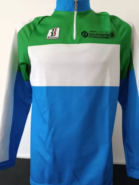 maglia ciclismo originale vintage BIEMME team CASSA RISPARMIO DI PADOVA E ROVIGO