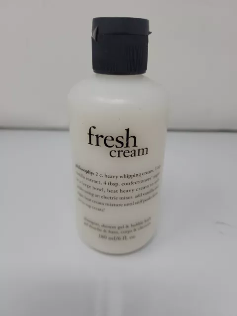 Champú de gel de ducha crema fresca PHILOSOPHY 6 OZ.