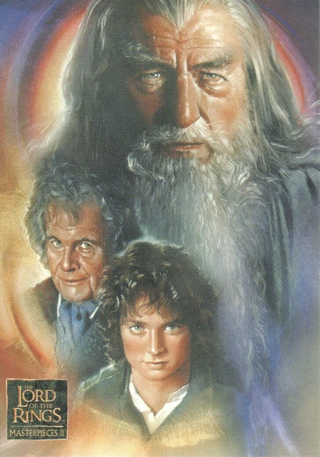 2008 Topps Lord of the Rings Masterpieces II Card #9 Burden of the Ring