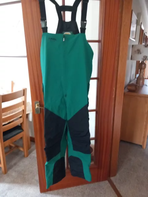 Cabelas Goretex Fishing/shooting Bib And Brace Trousers