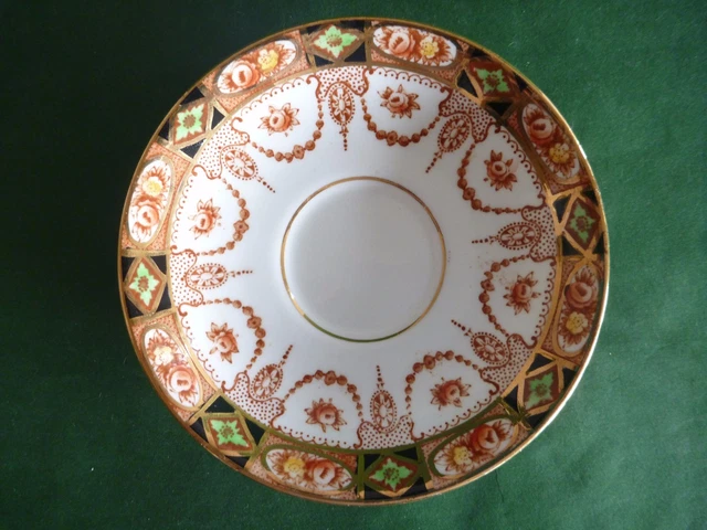 Royal Albert Crown Imari (Devon) - Saucer Only for Tea Cup - 5.5" or 14 cm c1915