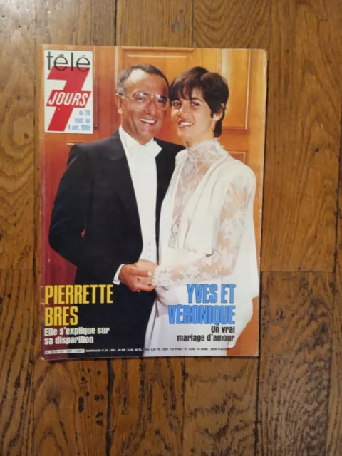 Magazine Télé 7 jours de 1985 - Yves Mourousi, Véronique, Pierrette Bres