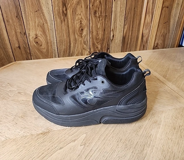 GRAVITY DEFYER MEN'S GDEFY Ion Black Athletic Walking Shoes Sz 14 EE