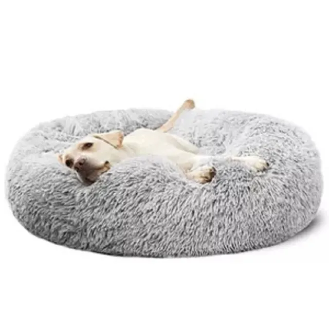 Donut Calming Anti Anxiety for Small Medium Large Pet Dog Cat bed Mat Nest Sofa