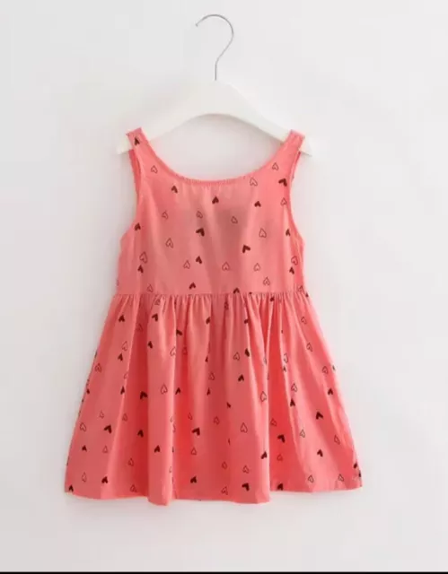 New, Girls cotton summer dress, 12-18 months