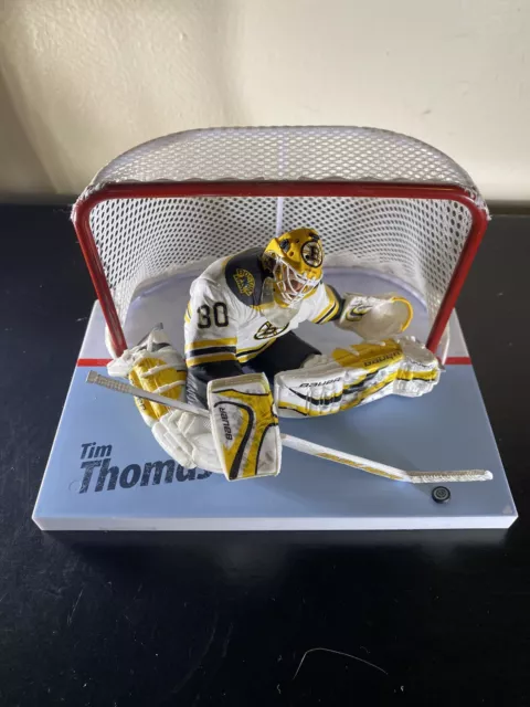 Tim Thomas Boston Bruins RBK Premier Autographed Jersey - NHL Auctions