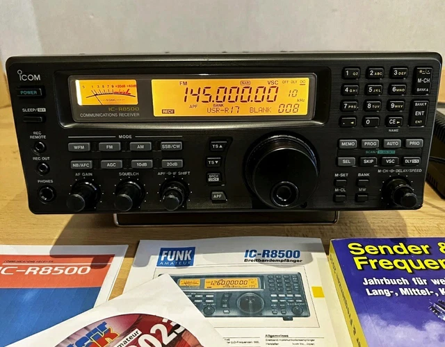 ICOM IC-R8500 Allmode  Breitbandempfänger Weltempfänger Funkscanner SSB CW AM FM