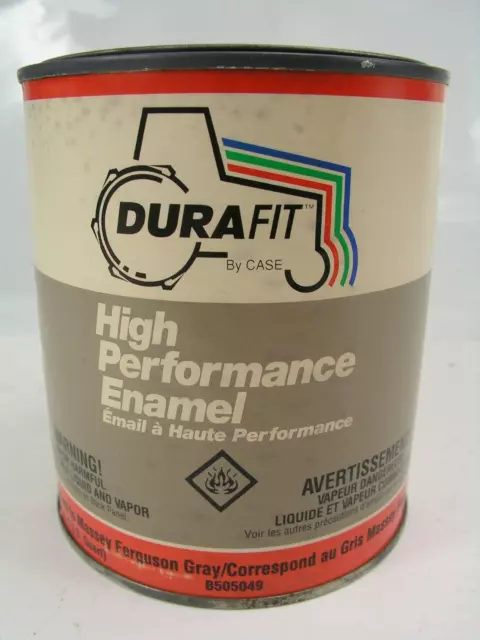 Massey Ferguson Gray Tractor Paint, 1qt, Case Durafit