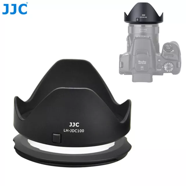 Lens Hood+ 67mm Filter Adapter for Canon SX70 SX60 HS G3 X as LH-DC100 FA-DC67B