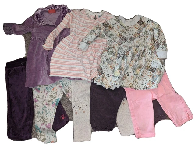 Lotto pacchetto bambine 12/18 mesi Next DPAM