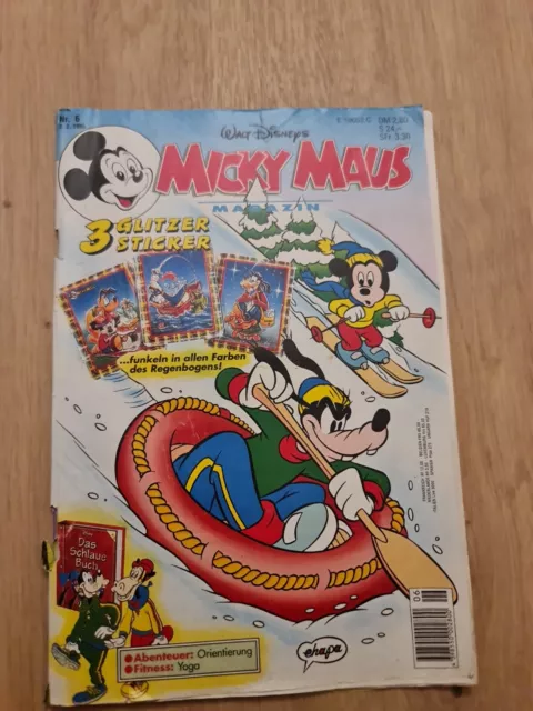 Micky Maus Heft Nr. 6 / 1995 Mit Extra