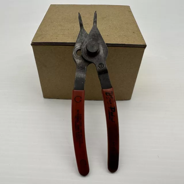 Blue Point Tools 6" Fixed Straight Tip Convertible Snap Ring Pliers PR12A