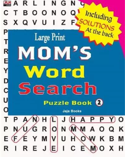 LARGE PRINT MOM'S Word Search Puzzle Book, Vol. 2 by Jaja Books