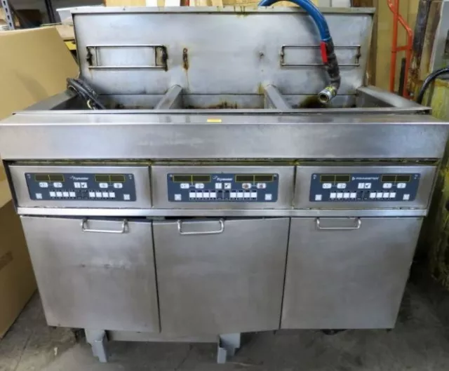 Frymaster Triple 3 Well Bay Electric Fryer Model BIH352CSD *See Description*