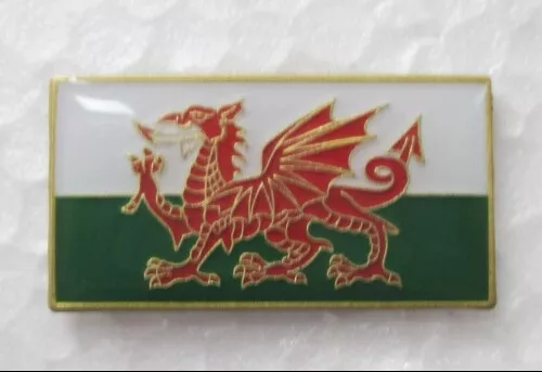 Wales Welsh Flag Uk United Kingdom Gb St. David Lapel Pin Badge / Brooch - Ac5