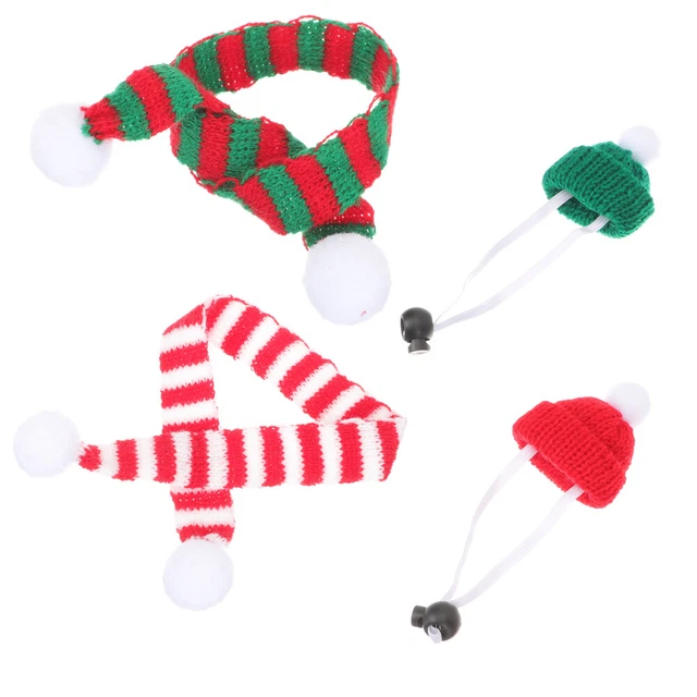 Sombreros para ratas de fieltro resistentes al desgaste adorables bufandas de hámster delicadas