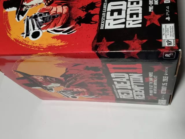 Red Dead Redemption 2 GameStop Store Box Display Collectors Item 2