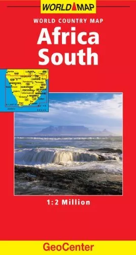 Africa South GeoCenter World Map, Mairs