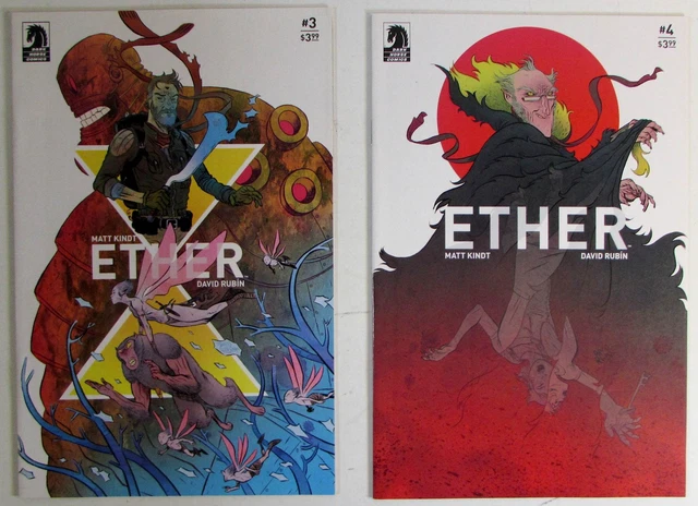 Ether Lot of 2 #3,4 Dark Horse Comics (2017) NM 1st Print Comic Books