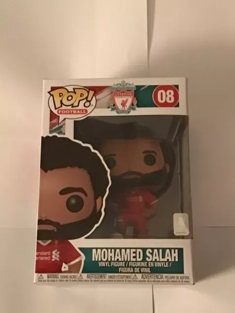 Funko POP! Football Mohamed Salah #08 Liverpool FC