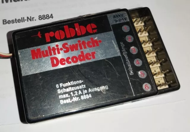 Robbe Decoder Multi Switch 8884 Promars Mars Supra Terra Top