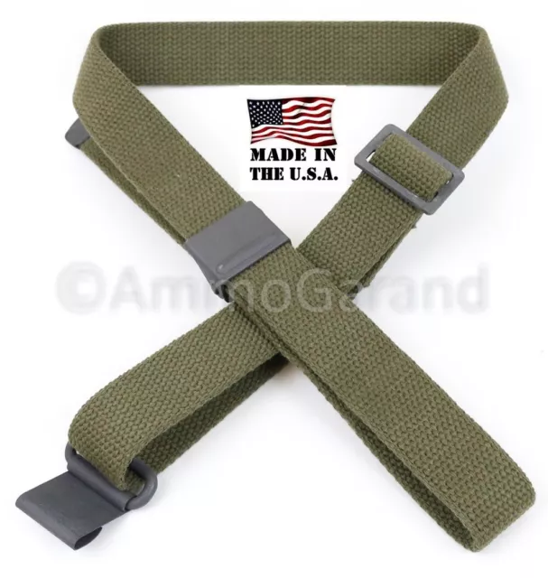 AmmoGarand M1 Garand Web Sling OD Green Cotton for USGI Rifle/Shotguns *US Made* 3