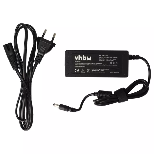 Ladekabel für Batesias VMT201-1-D V175RUXRSA Laptop 60W