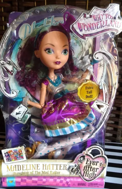 Ever After High Madeline Hatter Extra Tall Doll ~ Nib ~ Way To Wonderland Eur 105 56 Picclick Fr