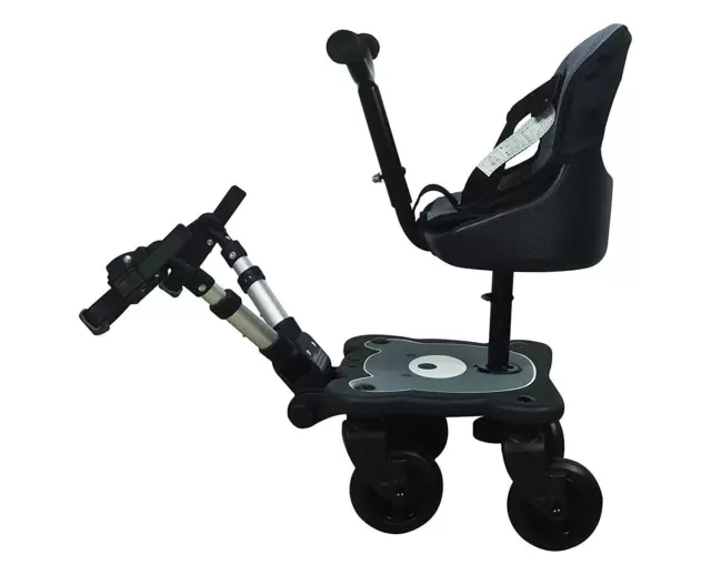 Englacha 2-in-1 Cozy 4 Wheel Rider Stroller Board & Seat New! Free Shipping!!