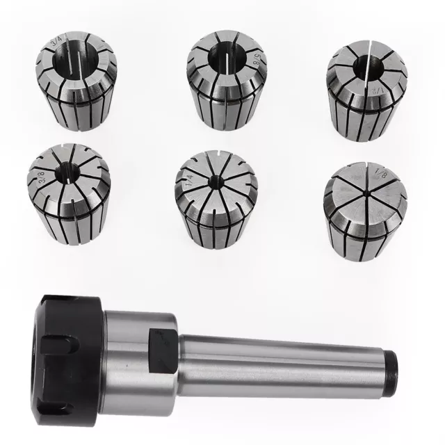MT3 ER32 Morse Taper Collet Chuck Tool Holder + 1/2 1/4 3/4 1/8 3/8 5/8 Collects