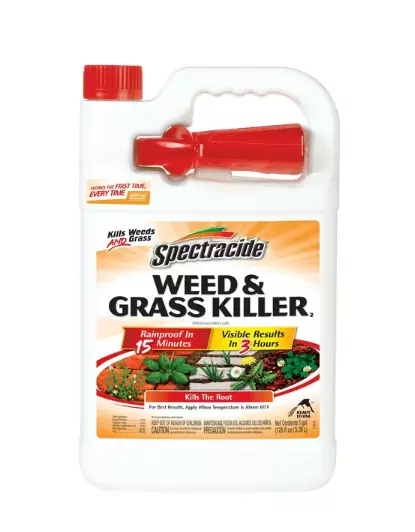 Spectracide Weed & Grass Killer, Ready-to-Use, 1-Gallon