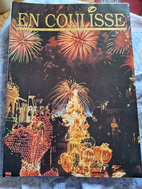 Magazine euro disney cast member en coulisse 1992