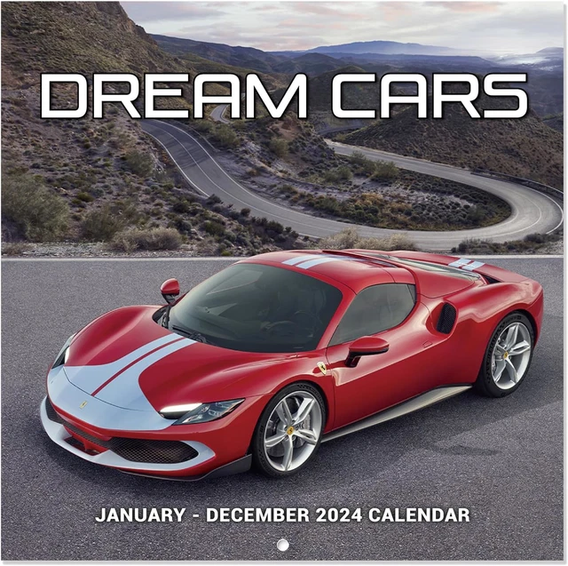 2025 WALL CALENDAR Cars Calendar 2025, January 2025 to December 2025