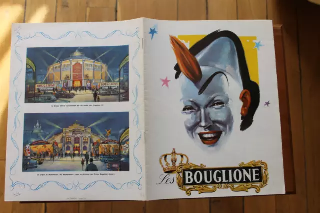 Programme cirque les Bouglione fevrier 1965