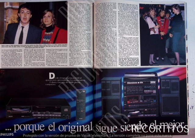 clip 2227 PAUL MCCARTNEY LINDA LE ALI DEI BEATLES 3
