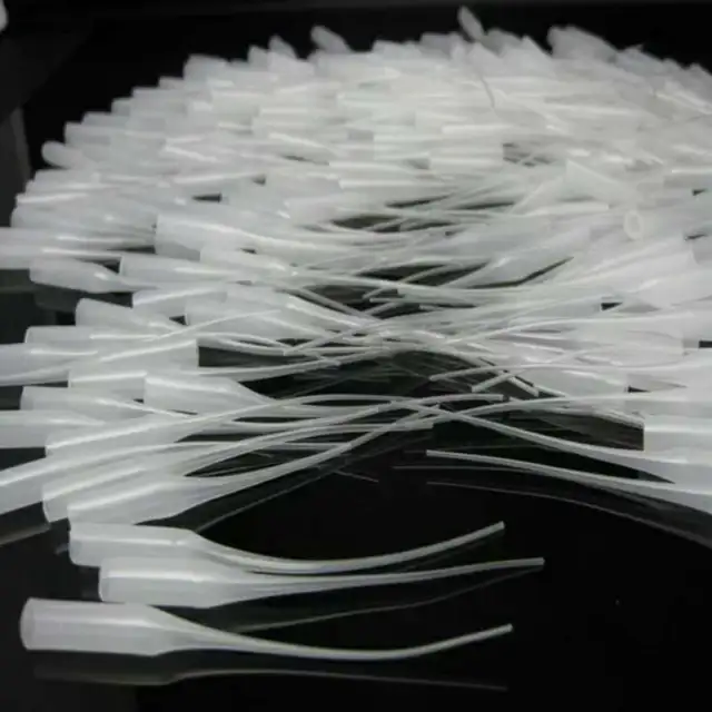50Pcs Instant Super Glue Dropping Tube Nozzle Adhesive Tool Catheter Dropper
