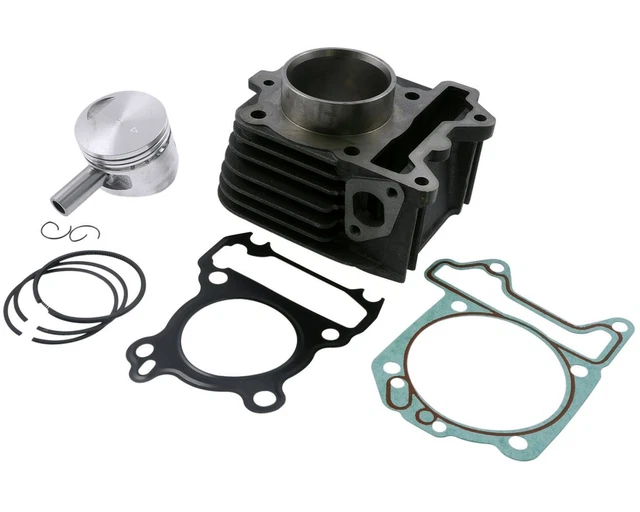 2EXTREME - Kit Cylindre 70cc Sport Pour Piaggio LC - Fonte Grise, Inclus Joints, Segments - Pour Augmentation Puissance ~8-10 CV