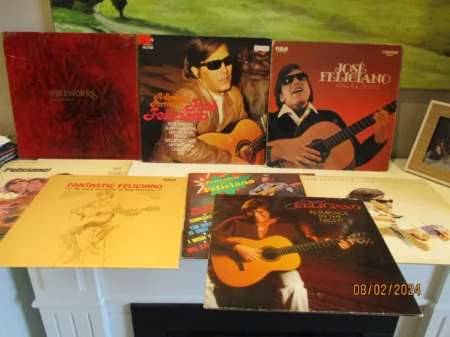 Jose´ Feliciano 8 X LP(1 davon DoLP)  Vinyl Schallplatte Latin Folk Jose`P1